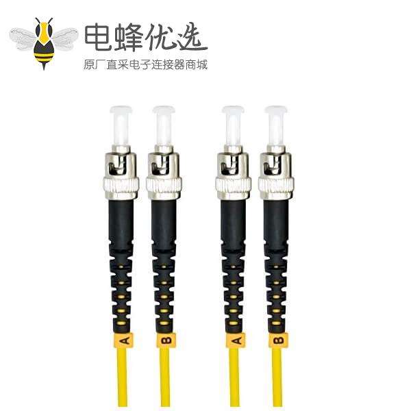 单模式光纤线长3米ST转ST 9/125&mu;m OS2双工