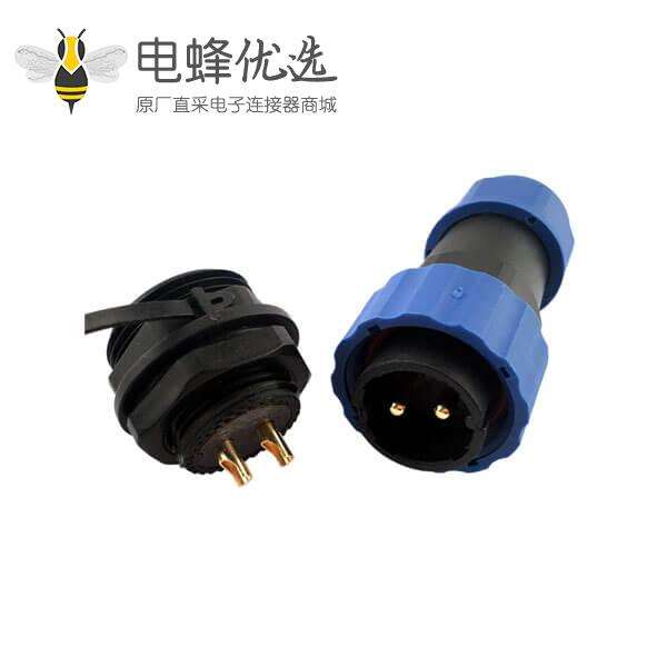 SP21航空连接器4芯航空插头插座防水