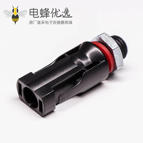 公母头Mc4光伏电缆连接器防水
