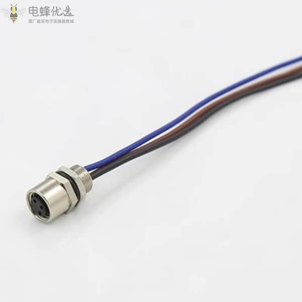 M5航空连接器3芯4芯