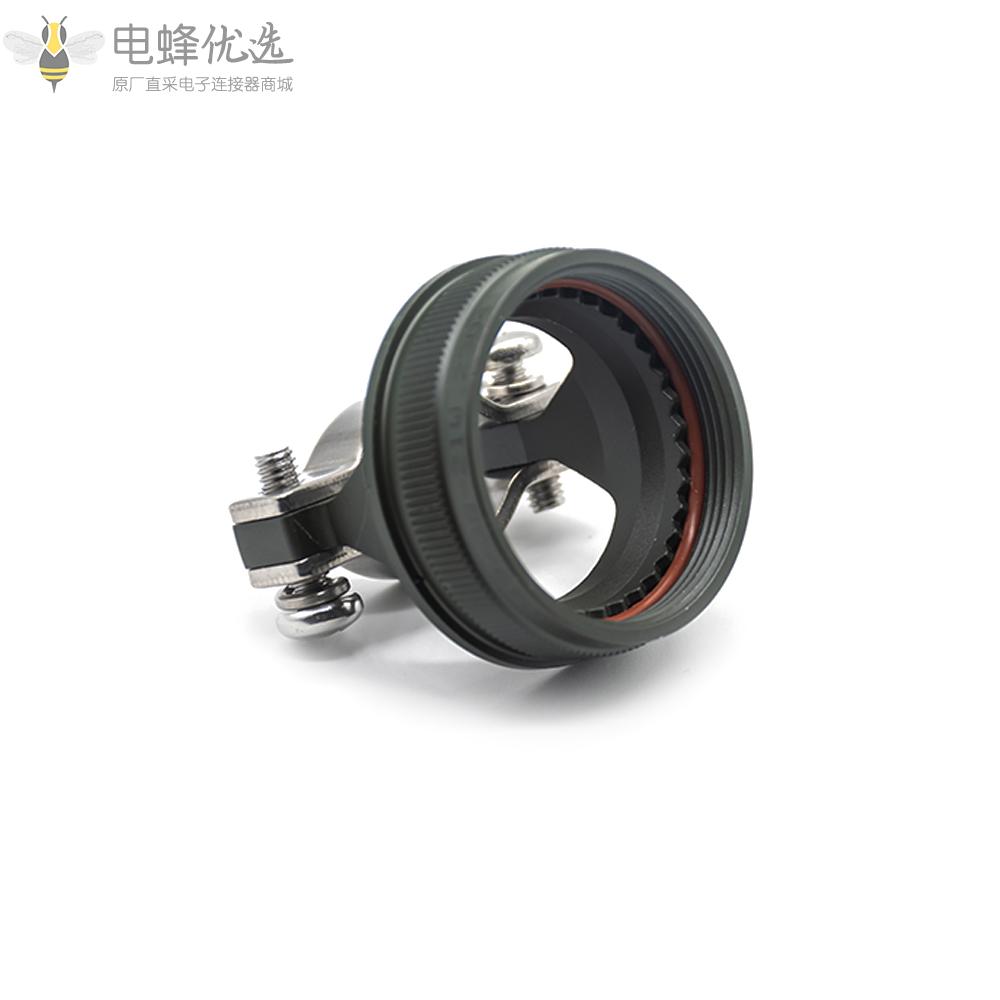 D38999连接器21号壳体直电缆夹橄榄绿镀镉尾附
