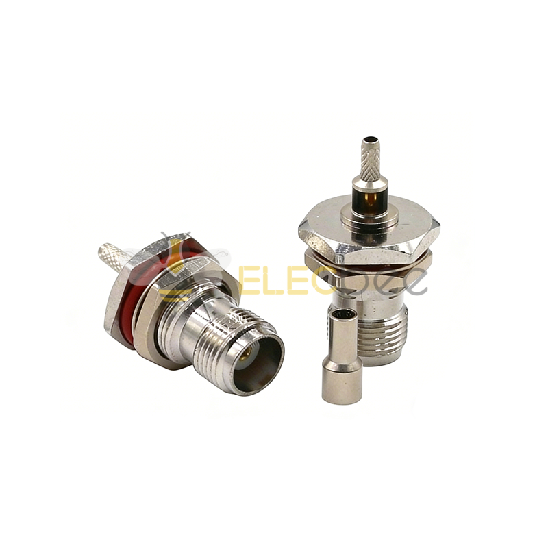 TNC-KY-1.5全铜 TNC-KY-1.5 开口 RG316专用 TNC母头内孔 50欧射频连接器