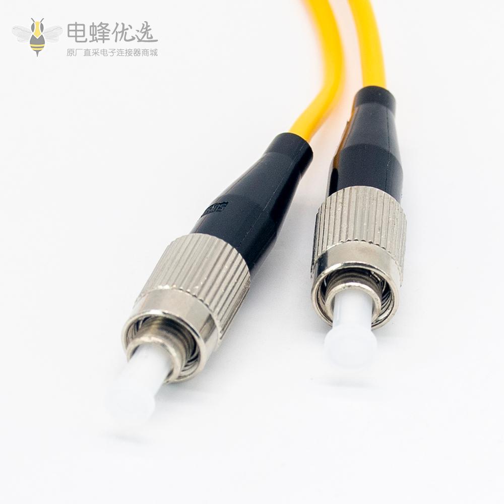 光纤跳线FC转FC单工单模OS2 9/125&mu;m线长3M